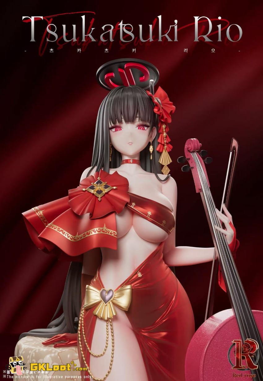 Red Rose Studio 1/6 Blue Archive Tsukatsuki Rio Statue - View 5 Red Rose Studio 1/6 Blue Archive Tsukatsuki Rio Statue - View 5