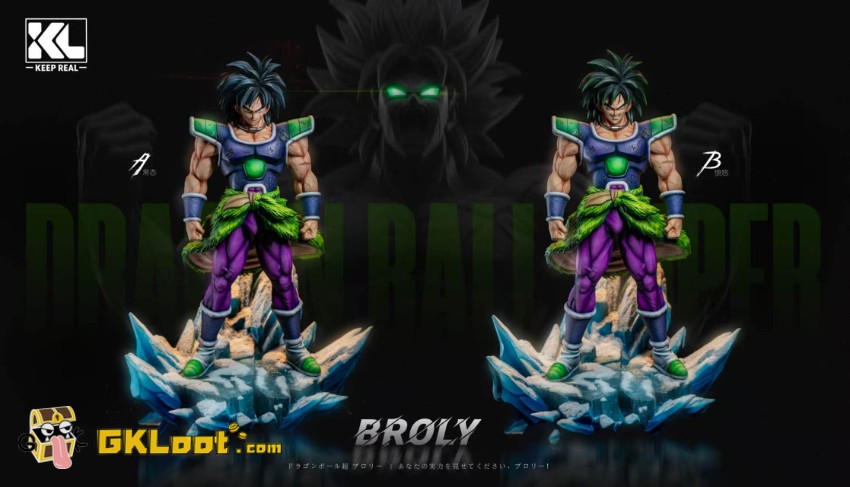 Keep Real Studio Dragon Ball Broly Statue - View 2 Keep Real Studio Dragon Ball Broly Statue - View 2