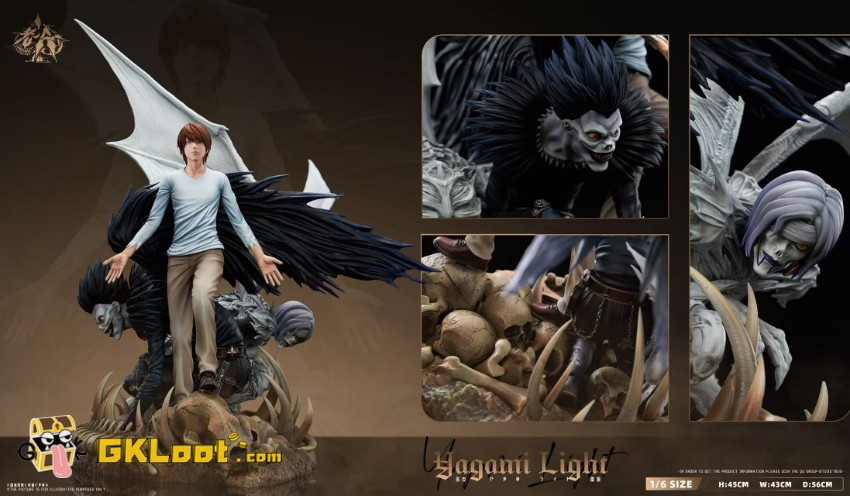 Lao A Studio 1/6 Death Note Light Yagami Statue - View 3 Lao A Studio 1/6 Death Note Light Yagami Statue - View 3