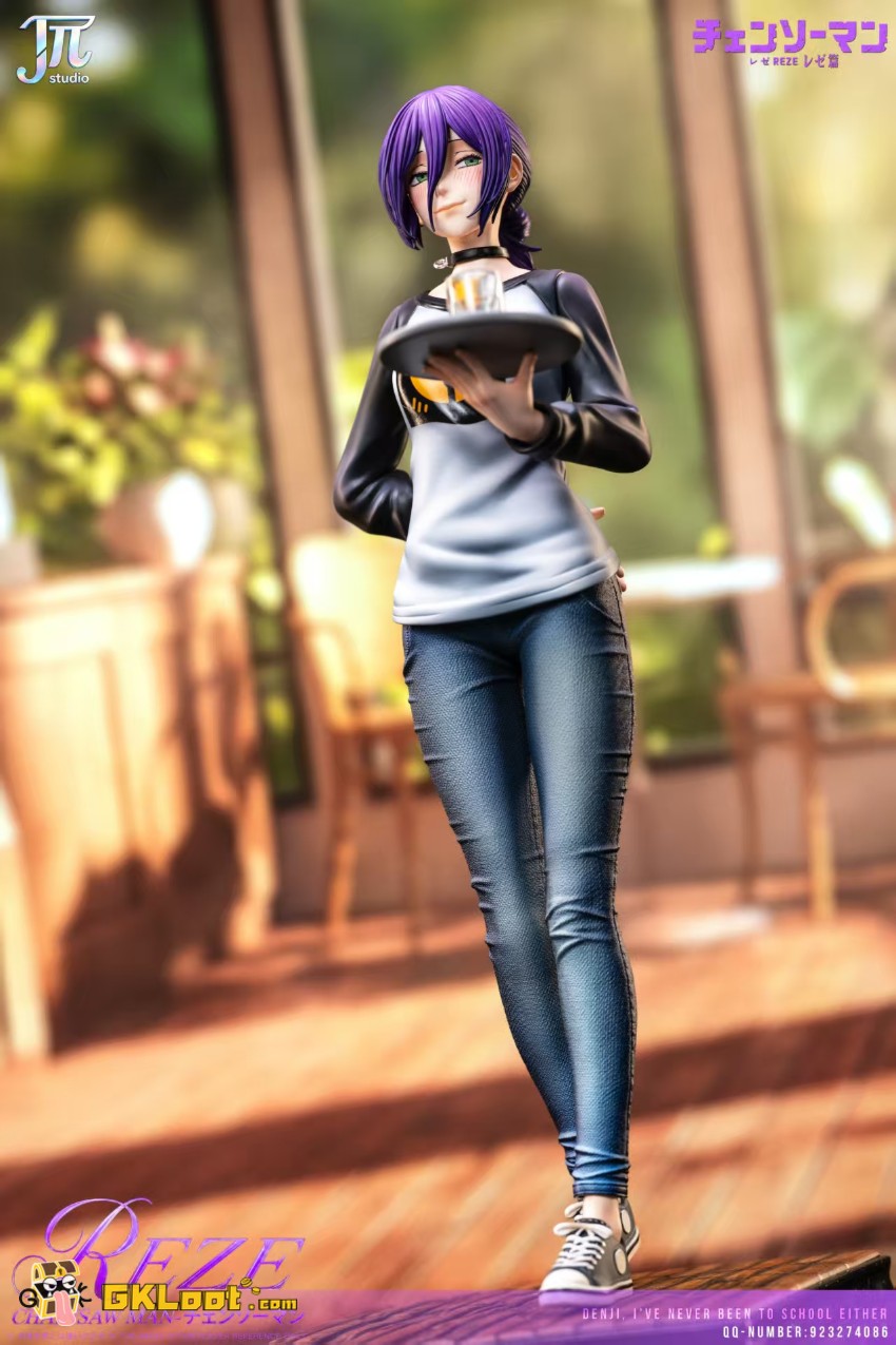 Jπ Studio 1/6 Chainsaw Man Reze Statue - View 4 Jπ Studio 1/6 Chainsaw Man Reze Statue - View 4