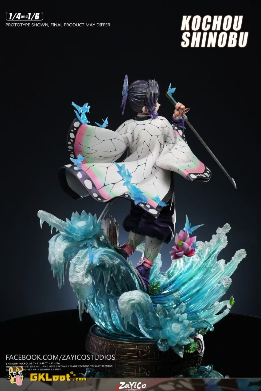Zayico Studio Demon Slayer Kochou Shinobu Statue - View 4 Zayico Studio Demon Slayer Kochou Shinobu Statue - View 4