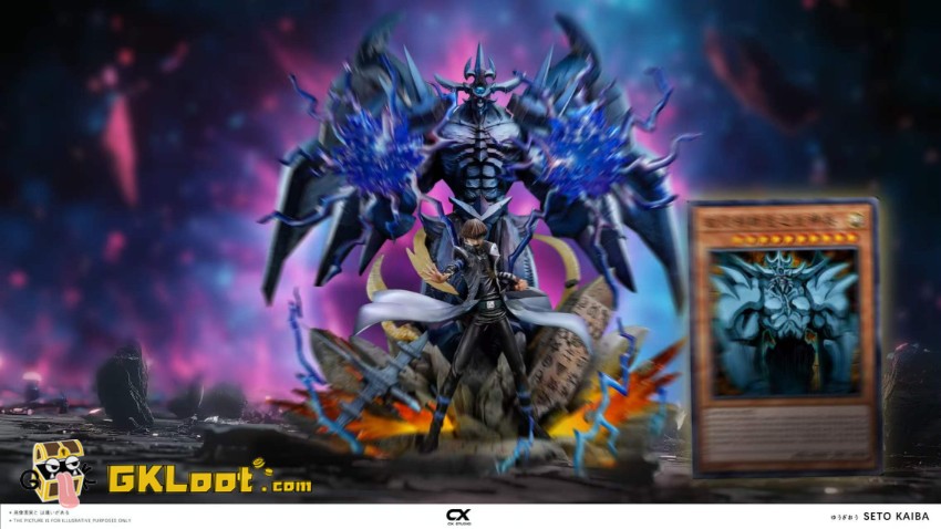 CX Studio 1/6 Yu-Gi-Oh! Seto Kaiba & Obelisk the Tormentor Statue - View 2 CX Studio 1/6 Yu-Gi-Oh! Seto Kaiba & Obelisk the Tormentor Statue - View 2