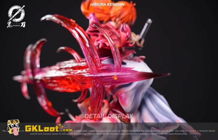 Dark Blade Studio 1/6 Rurouni Kenshin Himura Kenshin Statue - View 4 Dark Blade Studio 1/6 Rurouni Kenshin Himura Kenshin Statue - View 4