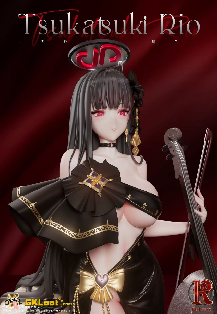 Red Rose Studio 1/6 Blue Archive Tsukatsuki Rio Statue - View 9 Red Rose Studio 1/6 Blue Archive Tsukatsuki Rio Statue - View 9