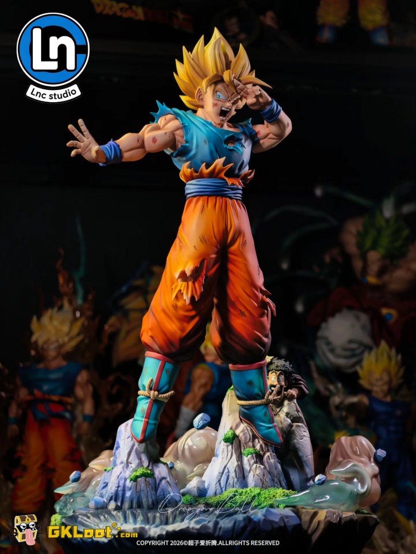 Lnc Studio 1/6 Dragon Ball Son Goku Statue - View 3 Lnc Studio 1/6 Dragon Ball Son Goku Statue - View 3