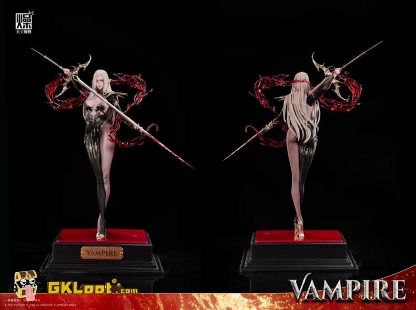 TianGongZaoWu Studio 1/4 Original Vampire Statue - View 9 TianGongZaoWu Studio 1/4 Original Vampire Statue - View 9