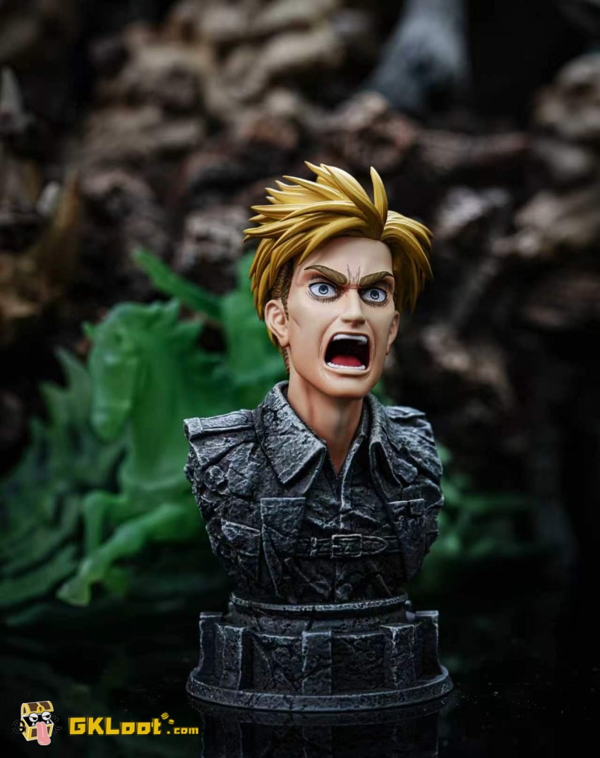 Model Power Studio Attack On Titan Erwin Smith Statue - View 3 Model Power Studio Attack On Titan Erwin Smith Statue - View 3