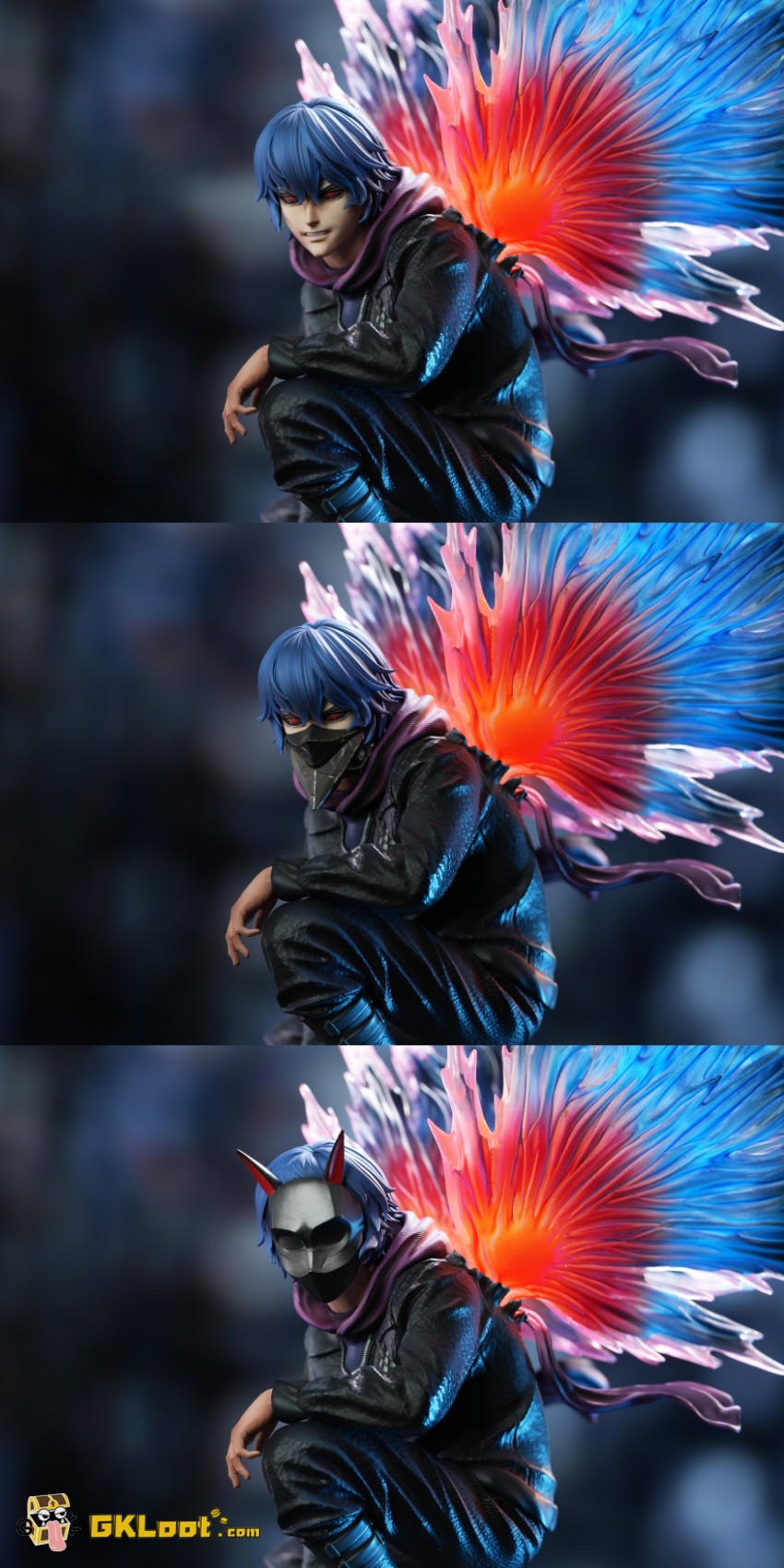 Damocles Studio 1/6 Tokyo Ghoul Ayato Kirishima Statue - View 9 Damocles Studio 1/6 Tokyo Ghoul Ayato Kirishima Statue - View 9