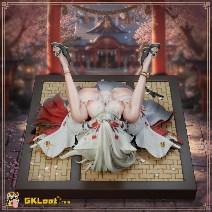 Meat Studio Wuthering Waves Hiyuki Statue - View 3 Meat Studio Wuthering Waves Hiyuki Statue - View 3