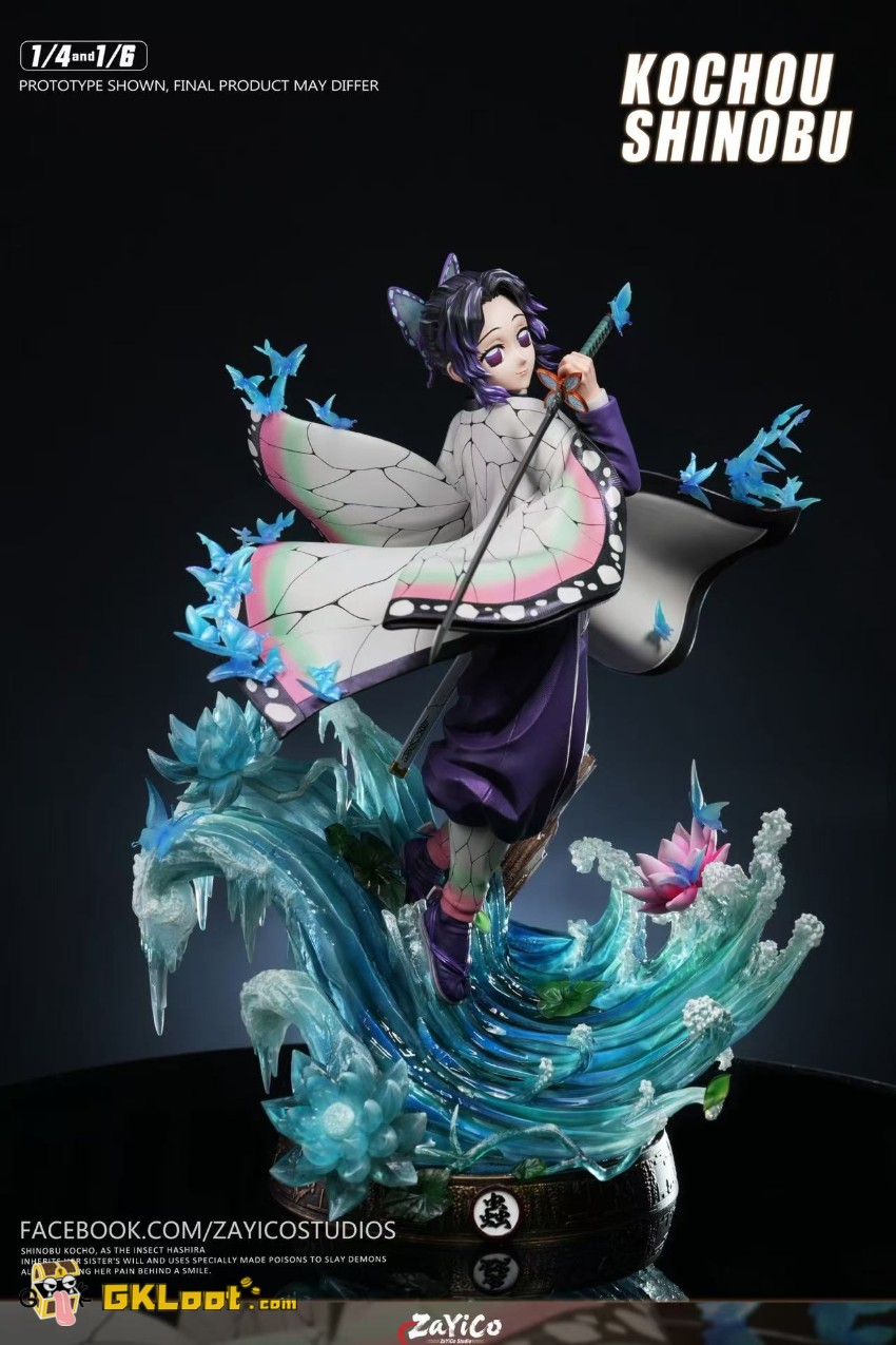 Zayico Studio Demon Slayer Kochou Shinobu Statue - View 2 Zayico Studio Demon Slayer Kochou Shinobu Statue - View 2