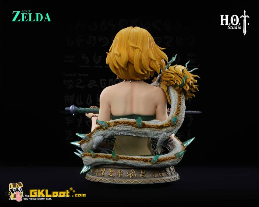 HOT Studio The Legend of Zelda Princess Zelda Bust Statue - View 10 HOT Studio The Legend of Zelda Princess Zelda Bust Statue - View 10