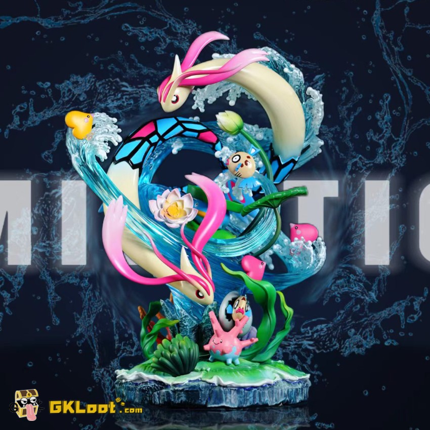 The High Heavens Studio 1/20 Pokémon Milotic Statue w/ LED - View 1 The High Heavens Studio 1/20 Pokémon Milotic Statue w/ LED - View 1