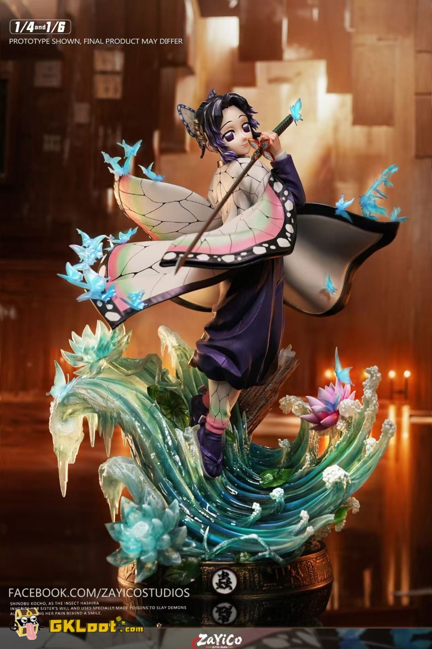 Zayico Studio Demon Slayer Kochou Shinobu Statue - View 11 Zayico Studio Demon Slayer Kochou Shinobu Statue - View 11