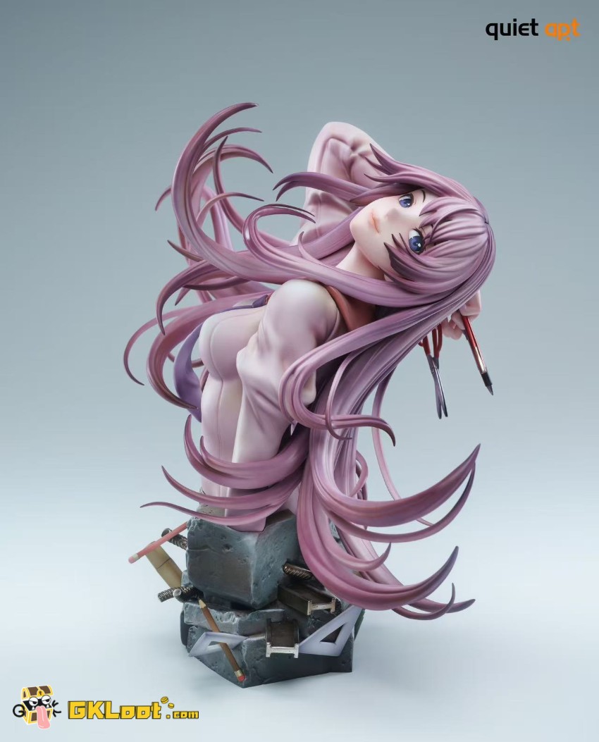 QuietArt Studio 1/4 Monogatari Series Senjougahara Hitagi Bust Statue - View 2 QuietArt Studio 1/4 Monogatari Series Senjougahara Hitagi Bust Statue - View 2