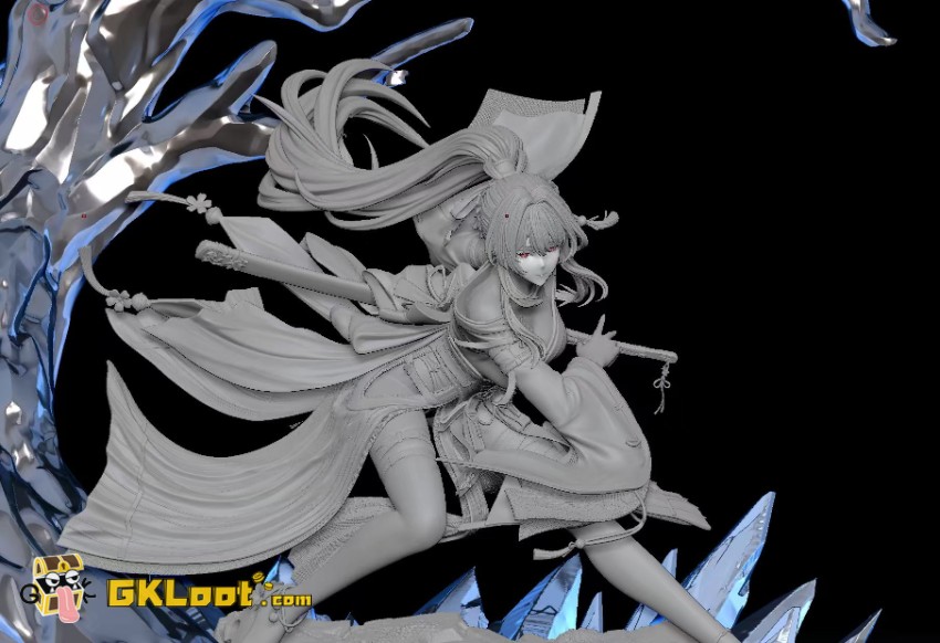 NANI Studio NANI Studio 1/6 Wuthering Waves Hiyuki Statue - View 3 NANI Studio NANI Studio 1/6 Wuthering Waves Hiyuki Statue - View 3