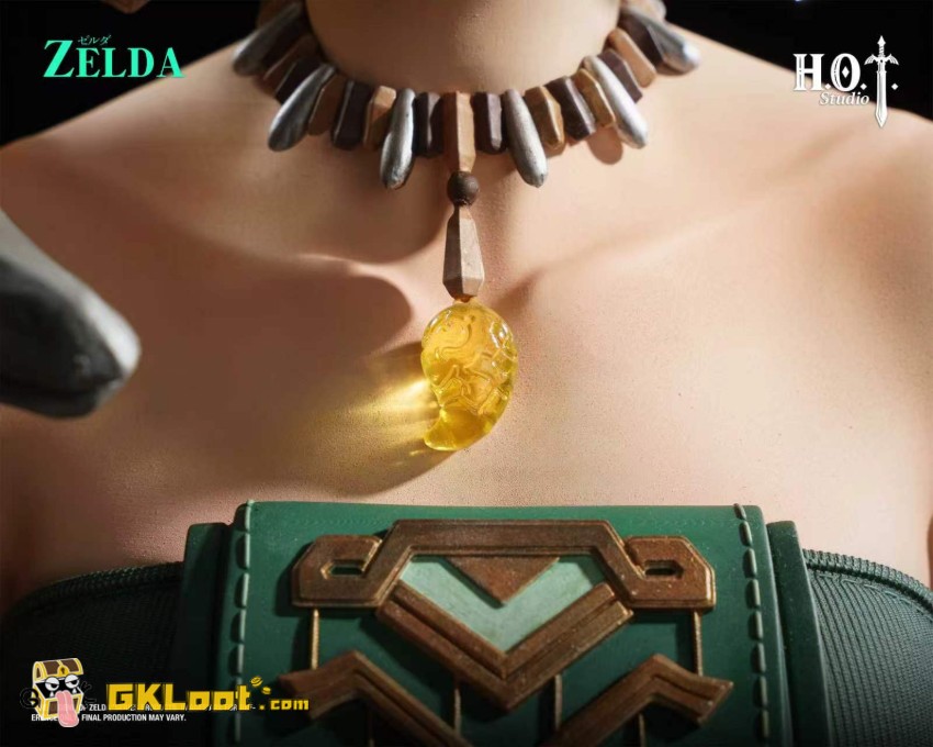 HOT Studio The Legend of Zelda Princess Zelda Bust Statue - View 8 HOT Studio The Legend of Zelda Princess Zelda Bust Statue - View 8