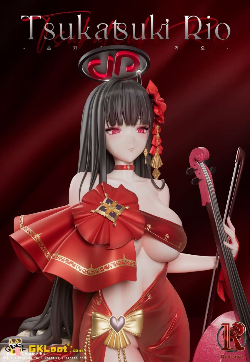 Red Rose Studio 1/6 Blue Archive Tsukatsuki Rio Statue - View 6 Red Rose Studio 1/6 Blue Archive Tsukatsuki Rio Statue - View 6