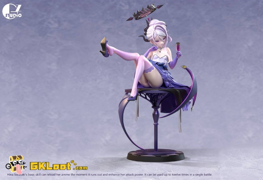 GZ Studio 1/6 Blue Archive Sorasaki Hina Statue - View 12 GZ Studio 1/6 Blue Archive Sorasaki Hina Statue - View 12