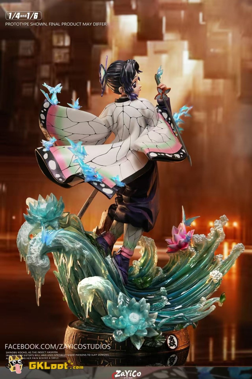 Zayico Studio Demon Slayer Kochou Shinobu Statue - View 12 Zayico Studio Demon Slayer Kochou Shinobu Statue - View 12