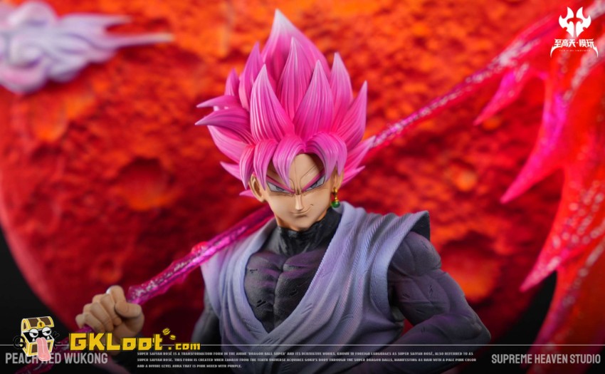 Supreme Heaven Studio Dragon Ball Super Saiyan Rosé Statue - View 8 Supreme Heaven Studio Dragon Ball Super Saiyan Rosé Statue - View 8