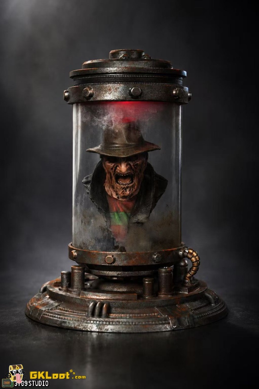 3109 Studio 1/4 A Nightmare on Elm Street & Halloween Freddy Krueger & Michael Myers Statue - View 1 3109 Studio 1/4 A Nightmare on Elm Street & Halloween Freddy Krueger & Michael Myers Statue - View 1