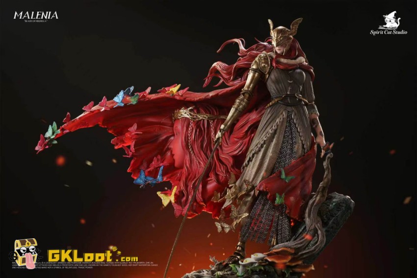 Spirit Cat Studio Elden Ring Malenia Statue - View 5 Spirit Cat Studio Elden Ring Malenia Statue - View 5