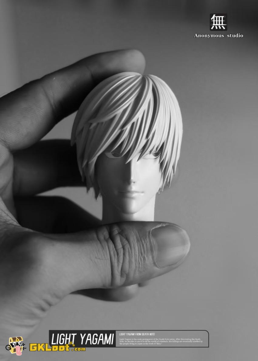 Anonymous Studio Death Note Light Yagami & Ryuk Statue - View 7 Anonymous Studio Death Note Light Yagami & Ryuk Statue - View 7