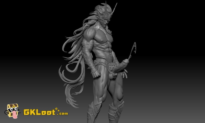 Gui Xu Zao Wu Studio 1/6 Original Ma Chao Statue - View 2 Gui Xu Zao Wu Studio 1/6 Original Ma Chao Statue - View 2