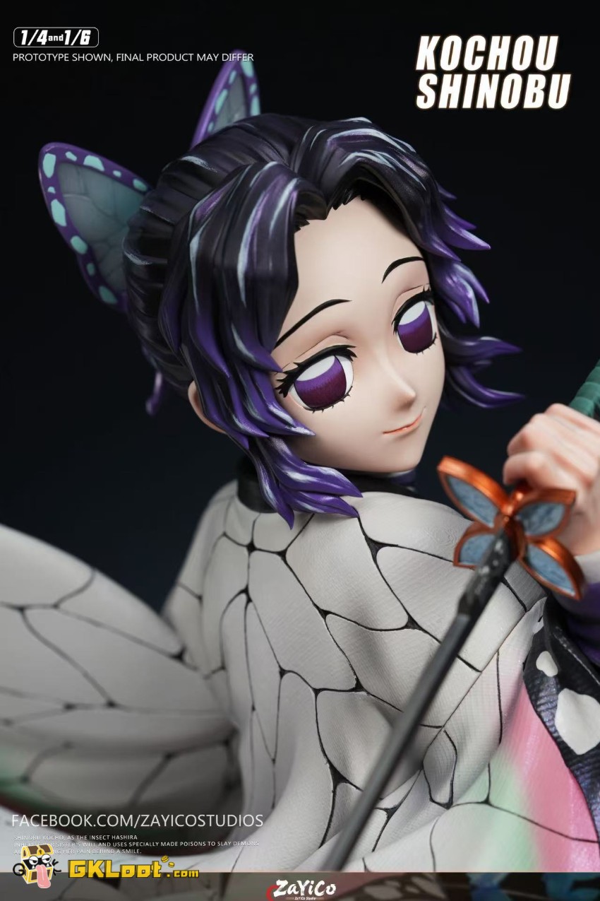 Zayico Studio Demon Slayer Kochou Shinobu Statue - View 7 Zayico Studio Demon Slayer Kochou Shinobu Statue - View 7