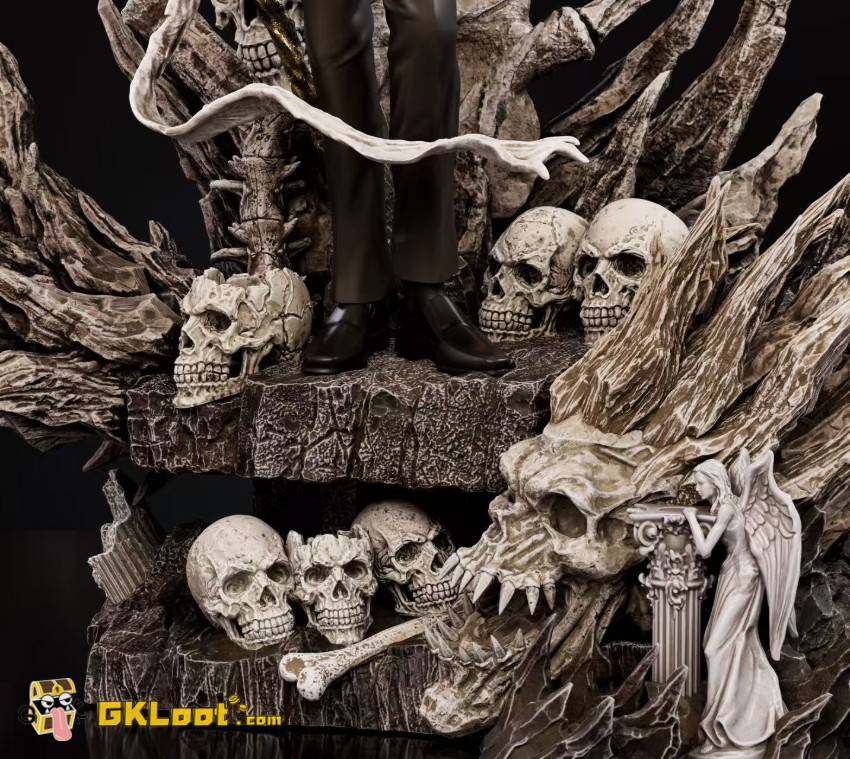 Wawa Studio Death Note Light Yagami & Ryuk Statue - View 4 Wawa Studio Death Note Light Yagami & Ryuk Statue - View 4