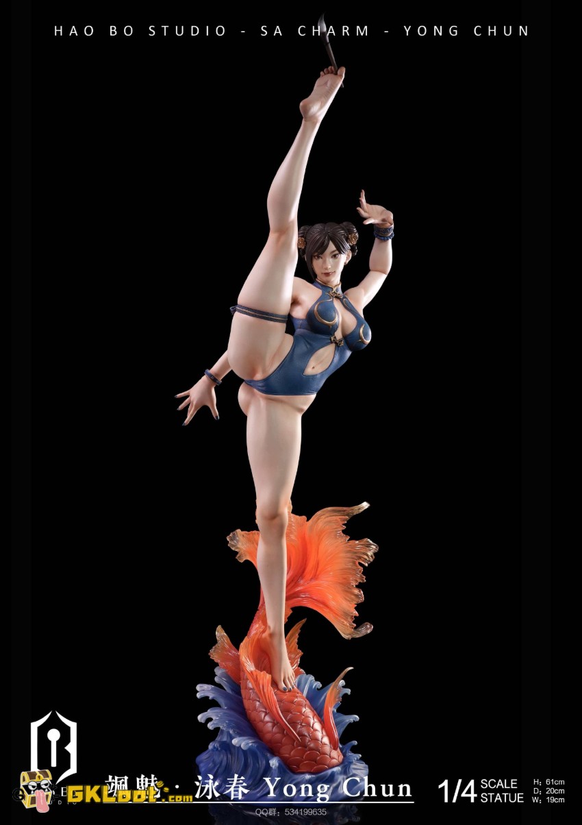 HaoBo Studio 1/4 Street Fighter Chun-Li Statue - View 2 HaoBo Studio 1/4 Street Fighter Chun-Li Statue - View 2