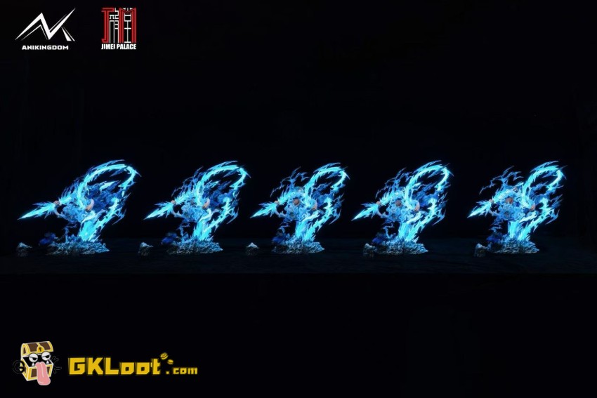 Anikingdom & Jimei Palace Studio One Piece Licensed Monkey D. Luffy Statue w/ LED - View 6 Anikingdom & Jimei Palace Studio One Piece Licensed Monkey D. Luffy Statue w/ LED - View 6