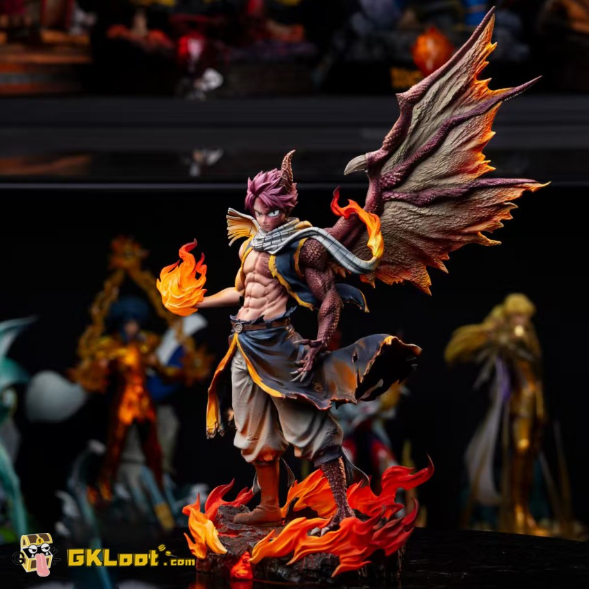 GuGu Studio 1/6 Fairy Tail Natsu Dragneel Statue - View 1 GuGu Studio 1/6 Fairy Tail Natsu Dragneel Statue - View 1