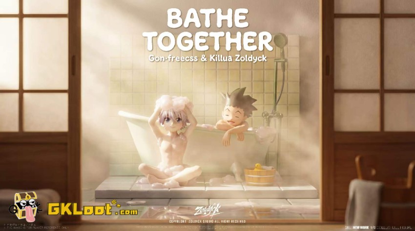 Zoldyck Studio Hunter × Hunter Killua Zoldyck & Gon Freecss Statue - View 2 Zoldyck Studio Hunter × Hunter Killua Zoldyck & Gon Freecss Statue - View 2
