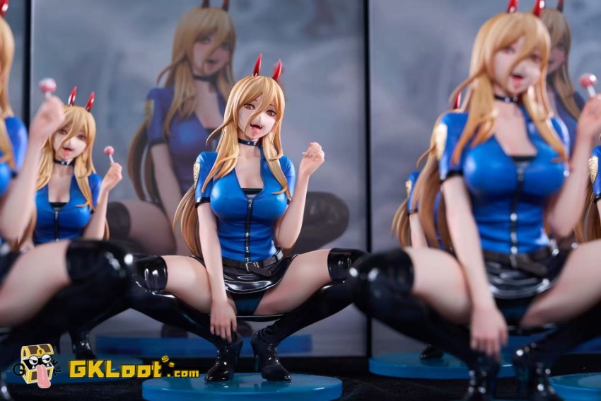 BB Girl Studio Chainsaw Man Power Statue - View 7 BB Girl Studio Chainsaw Man Power Statue - View 7