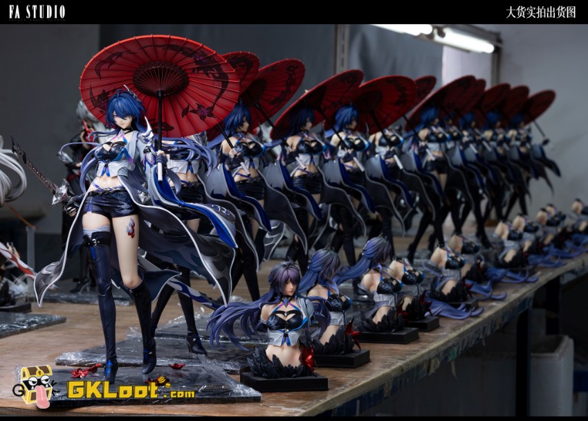 Fallen Angel Studio 1/4 Honkai: Star Rail Acheron Statue - View 8 Fallen Angel Studio 1/4 Honkai: Star Rail Acheron Statue - View 8