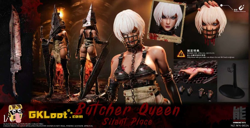 Wanneng Toys Studio 1/6 Silent Hill Pyramid Head Action Figure - View 9 Wanneng Toys Studio 1/6 Silent Hill Pyramid Head Action Figure - View 9