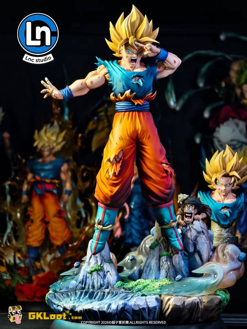 Lnc Studio 1/6 Dragon Ball Son Goku Statue - View 6 Lnc Studio 1/6 Dragon Ball Son Goku Statue - View 6