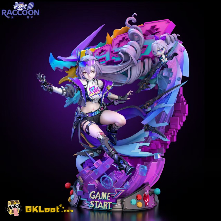 Xiao Huan Xiong Studio 1/6 Honkai: Star Rail Silver Wolf Statue - View 5 Xiao Huan Xiong Studio 1/6 Honkai: Star Rail Silver Wolf Statue - View 5