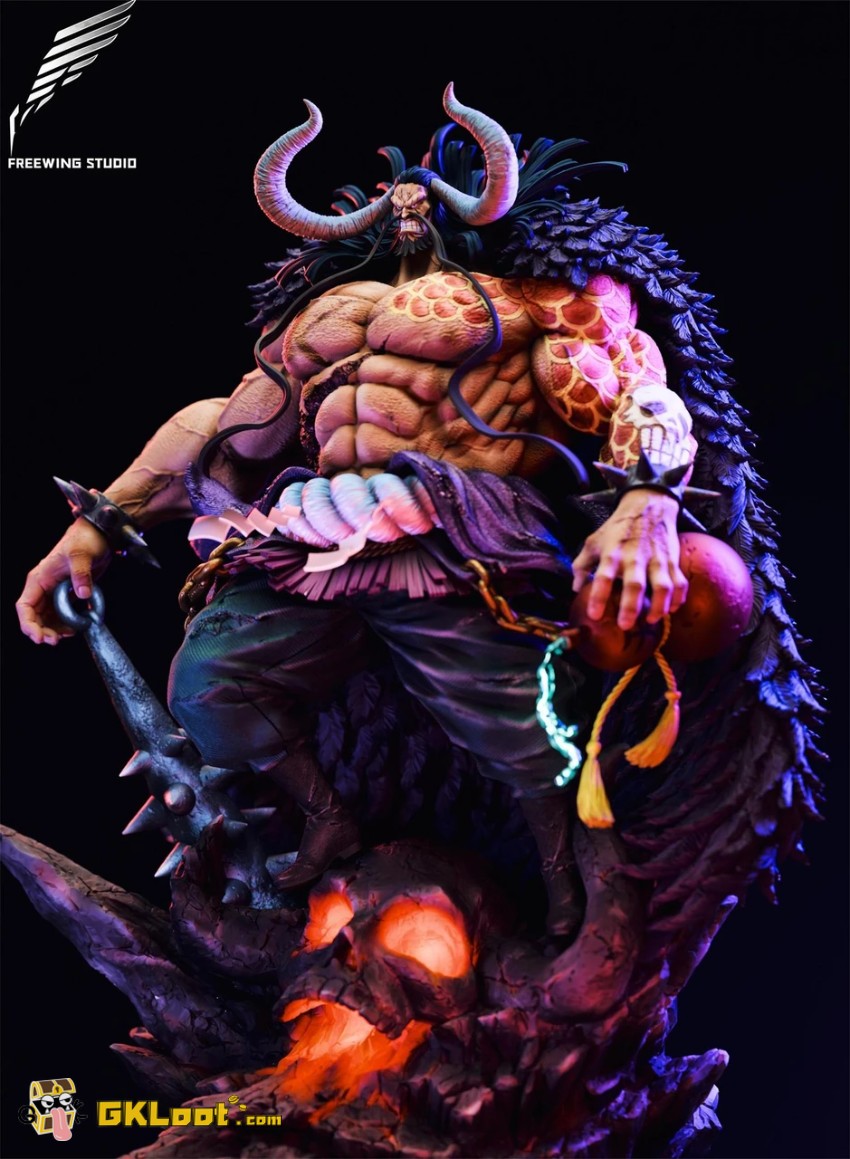 Freewing Studio One Piece Kaido Statue w/ LED - View 3 Freewing Studio One Piece Kaido Statue w/ LED - View 3
