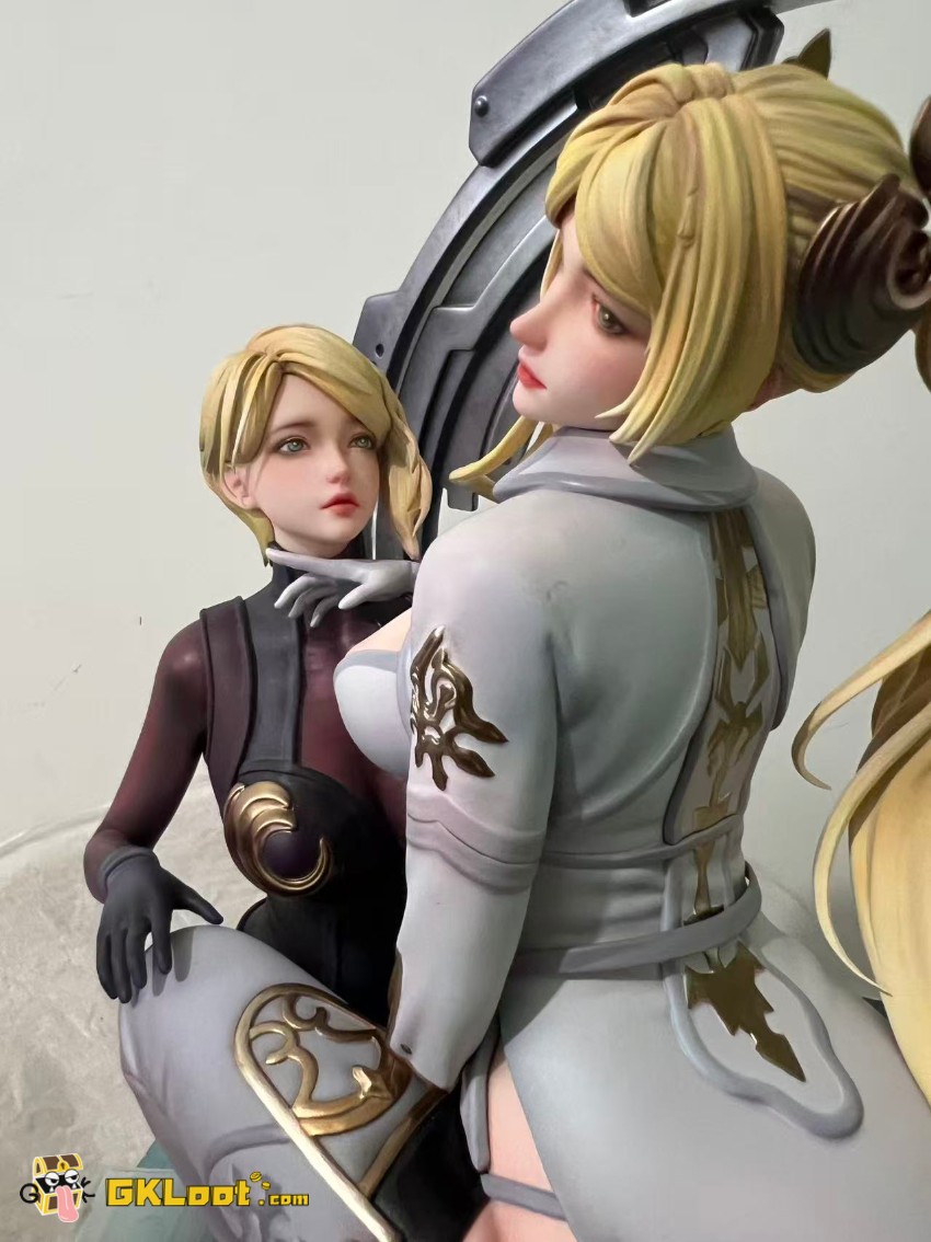 Thunder Studio 1/4 NieR:Automata Commander White & Attendant Statue - View 11 Thunder Studio 1/4 NieR:Automata Commander White & Attendant Statue - View 11