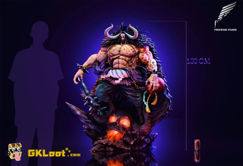 Freewing Studio One Piece Kaido Statue w/ LED - View 2 Freewing Studio One Piece Kaido Statue w/ LED - View 2