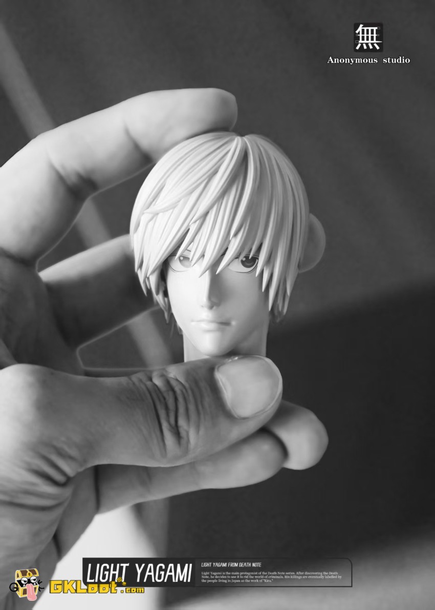 Anonymous Studio Death Note Light Yagami & Ryuk Statue - View 6 Anonymous Studio Death Note Light Yagami & Ryuk Statue - View 6