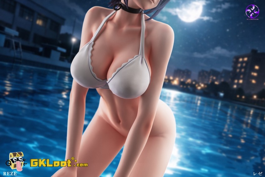 Scorpion Studio 1/4 Chainsaw Man Reze Statue - View 9 Scorpion Studio 1/4 Chainsaw Man Reze Statue - View 9