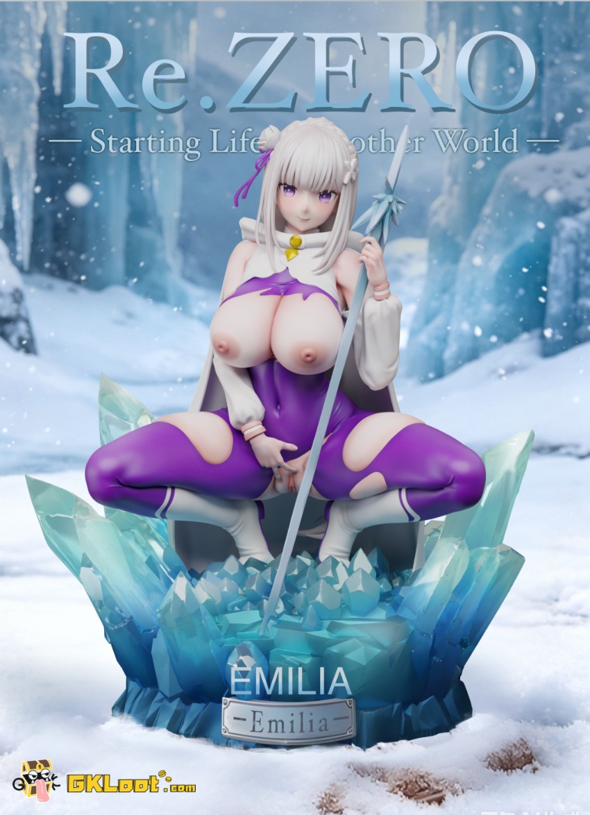 Murloc Studio 1/6 Re:Zero - Starting Life in Another World Emilia Statue - View 3 Murloc Studio 1/6 Re:Zero - Starting Life in Another World Emilia Statue - View 3