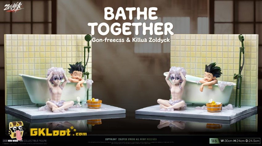 Zoldyck Studio Hunter × Hunter Killua Zoldyck & Gon Freecss Statue - View 10 Zoldyck Studio Hunter × Hunter Killua Zoldyck & Gon Freecss Statue - View 10