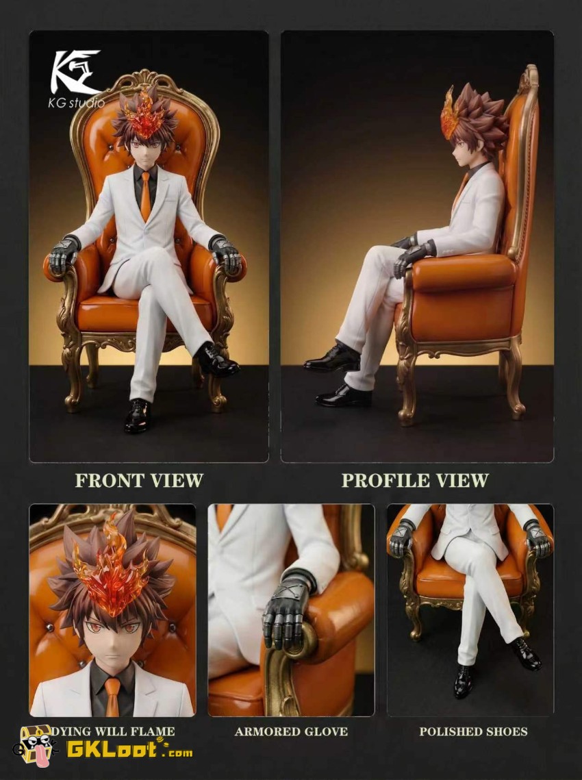 KG Studio 1/6 Katekyo Hitman Reborn Tsunayoshi Sawada & Reborn Statue - View 6 KG Studio 1/6 Katekyo Hitman Reborn Tsunayoshi Sawada & Reborn Statue - View 6