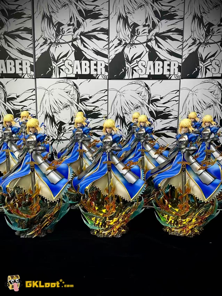 Noc Studio 1/6 Fate/Stay Night Saber Artoria Pendragon Statue w/ LED - View 2 Noc Studio 1/6 Fate/Stay Night Saber Artoria Pendragon Statue w/ LED - View 2