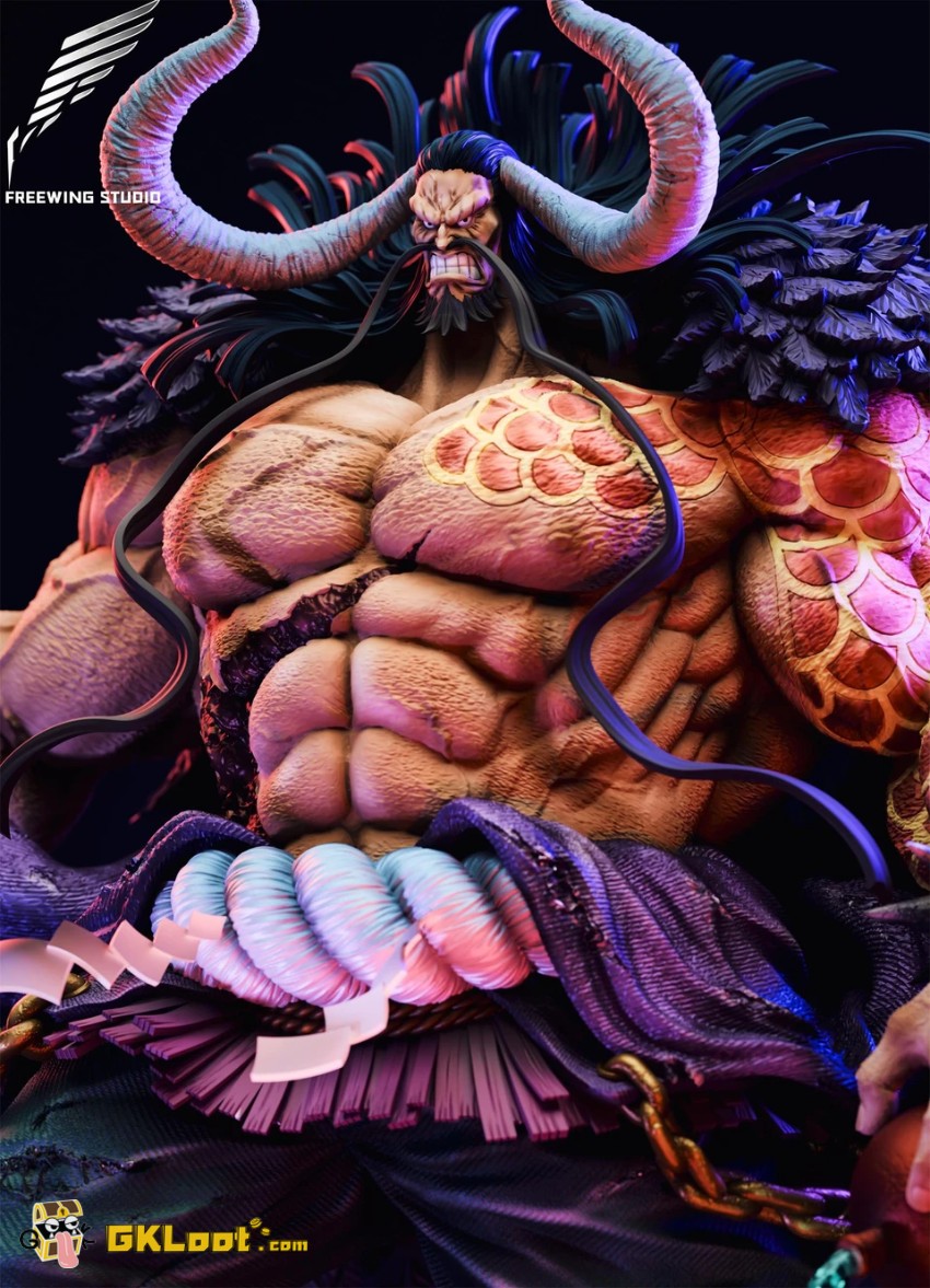 Freewing Studio One Piece Kaido Statue w/ LED - View 4 Freewing Studio One Piece Kaido Statue w/ LED - View 4
