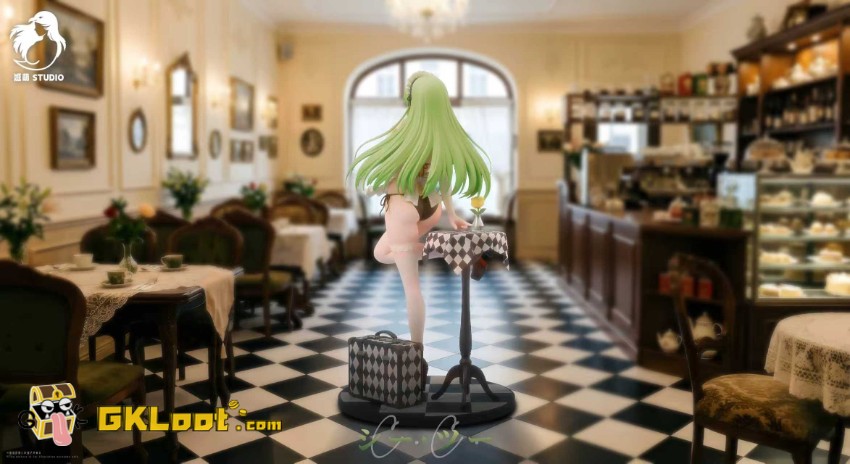 Ji Meng Studio 1/6 Code Geass C.C. Statue - View 3 Ji Meng Studio 1/6 Code Geass C.C. Statue - View 3